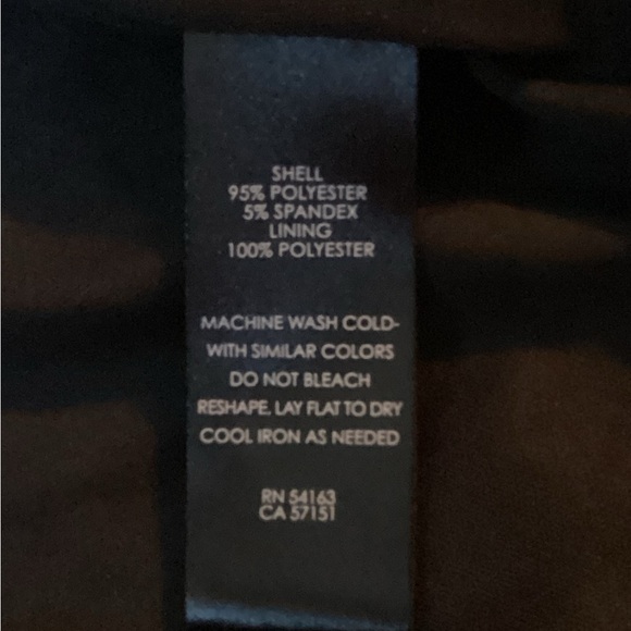 JH Flannel Plaid Dress Cowl Neck Fully Lined Size Small Exc. Cond - Picture 6 of 7